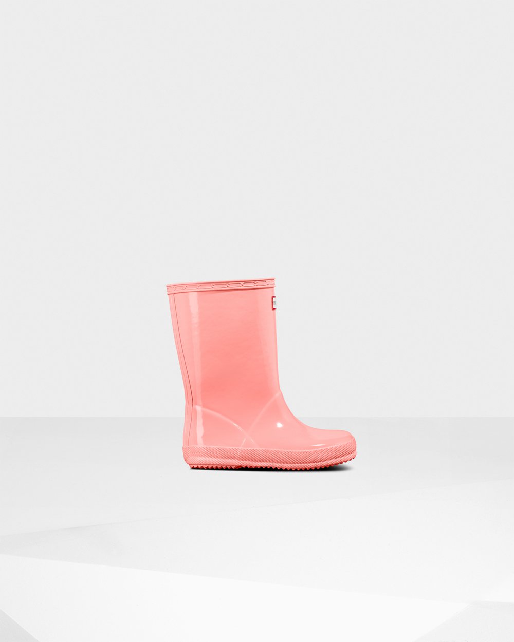 Hunter Niños Original First Classic Gloss - Botas de Lluvia Rosas - 193-GOHMKQ